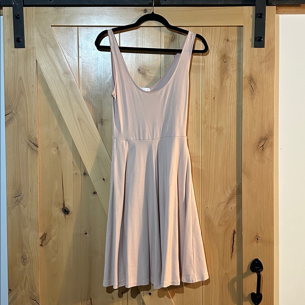 Asymmetrical Blush Pink Dress